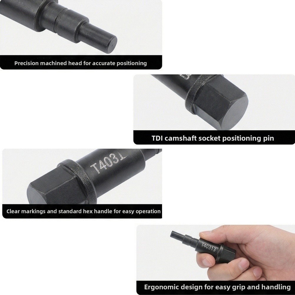 Camshaft Timing Tool V6 Diesel Tool Black Oxide Treatment Standard Hex Handle