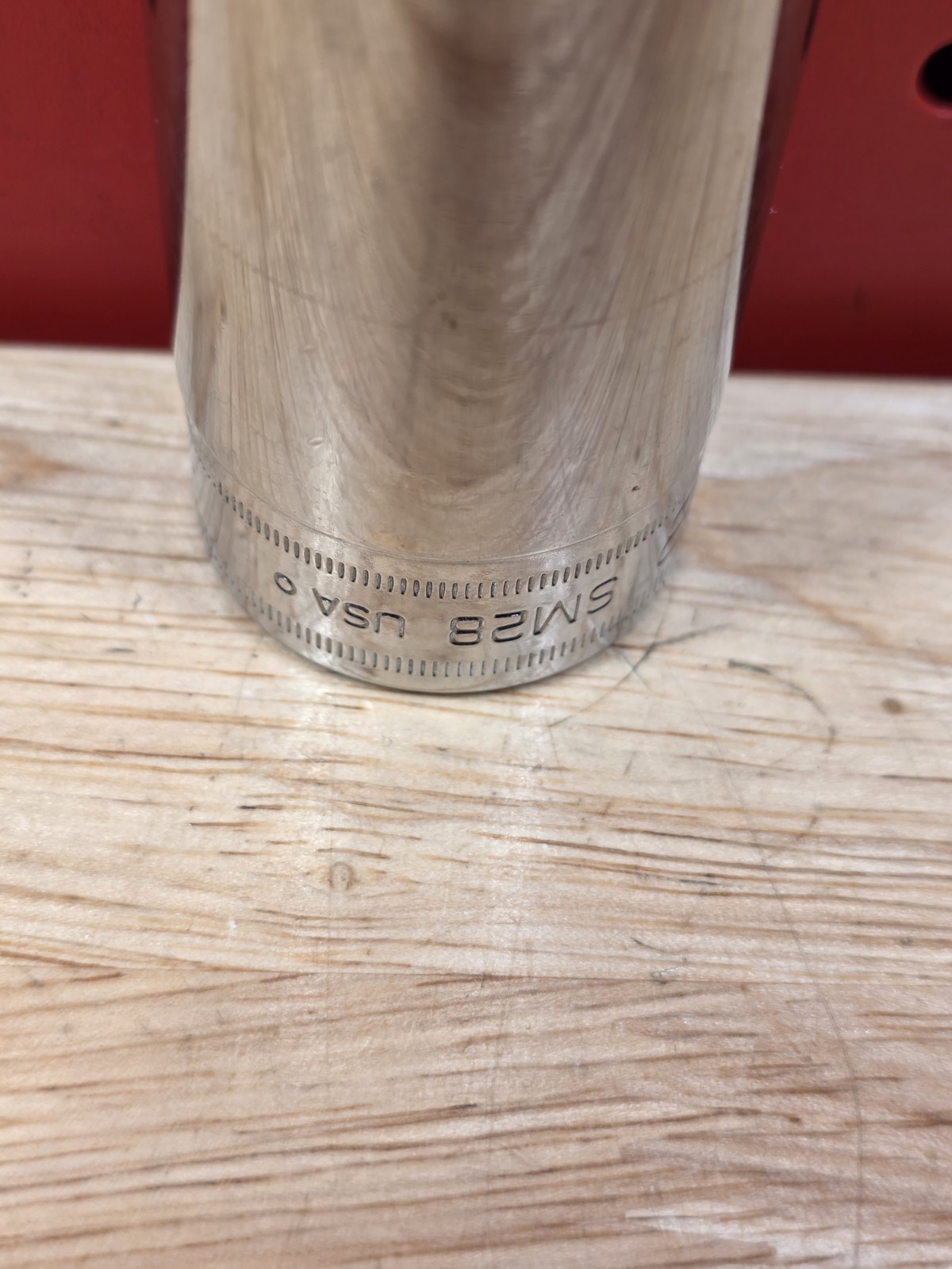 Snap-on Tools SM28 28mm 1/2″ Drive Metric 12-Point Deep Chrome Socket USA