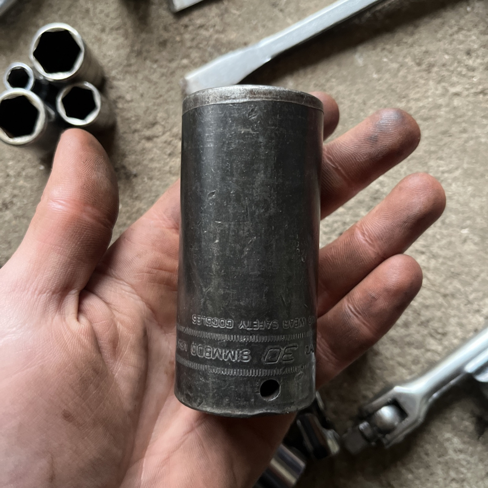 Snap On Tools SIMM300 30mm Metric Deep Impact Socket 1/2″ Drive 6 Point USA