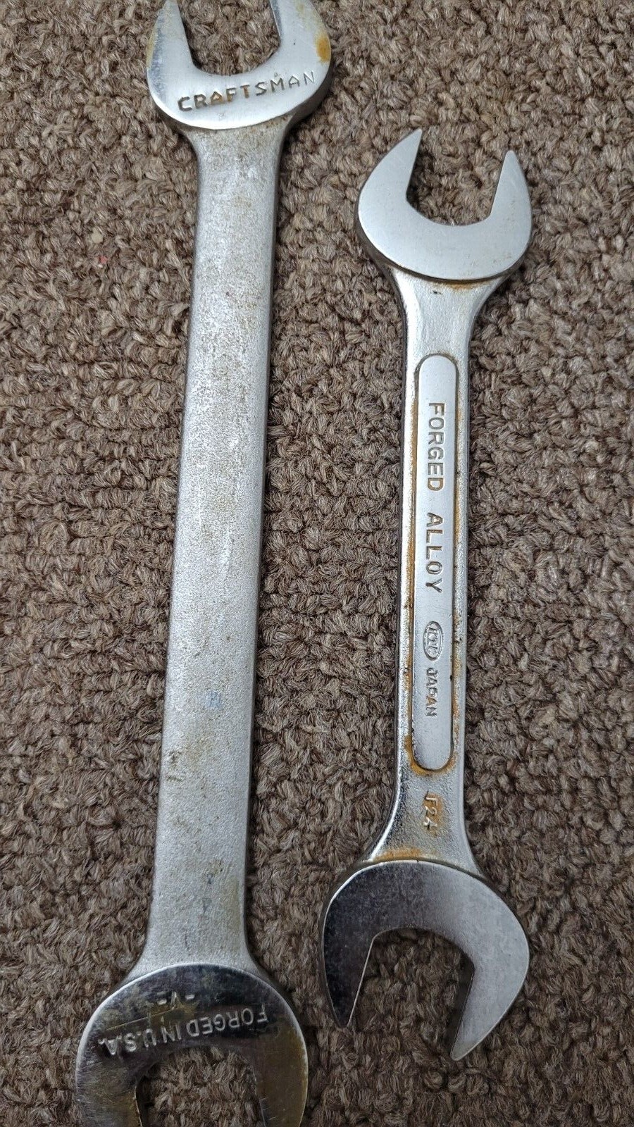 Craftsman MIT Fuller Allen Double Open Ended & Combination Wrench Set Vintage ?