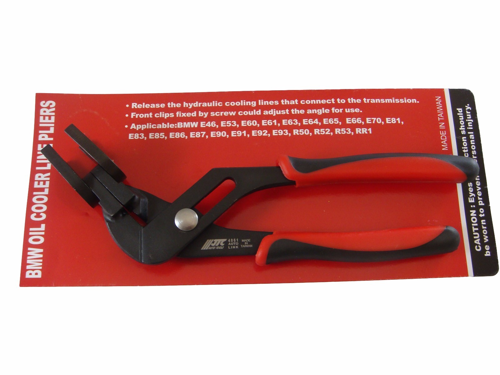 JTC BMW Oil Cooler Hoses Removing Pliers JTC Tools 4861