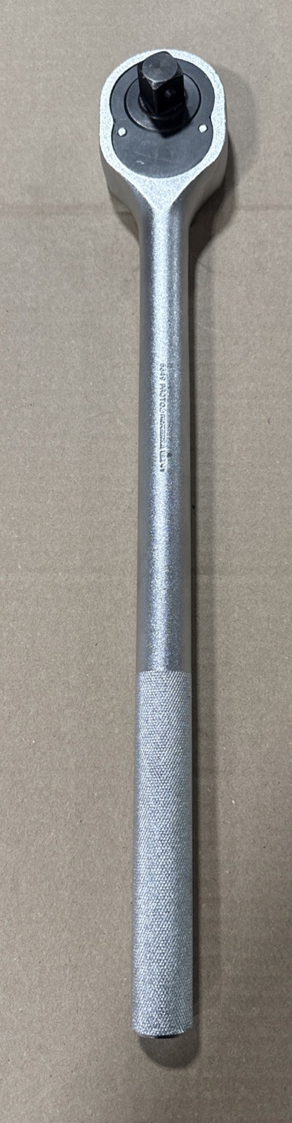 Proto 3/4″ Drive Classic Pear Head Ratchet w/ 20″ Handle Satin Chrome J5649 NEW