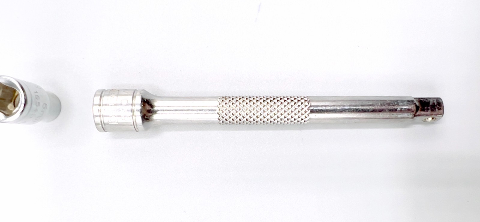 Craftsman EVOLV 6mm 1/4″ Drive 6-Point Shallow Socket + 4″ Extension Bar