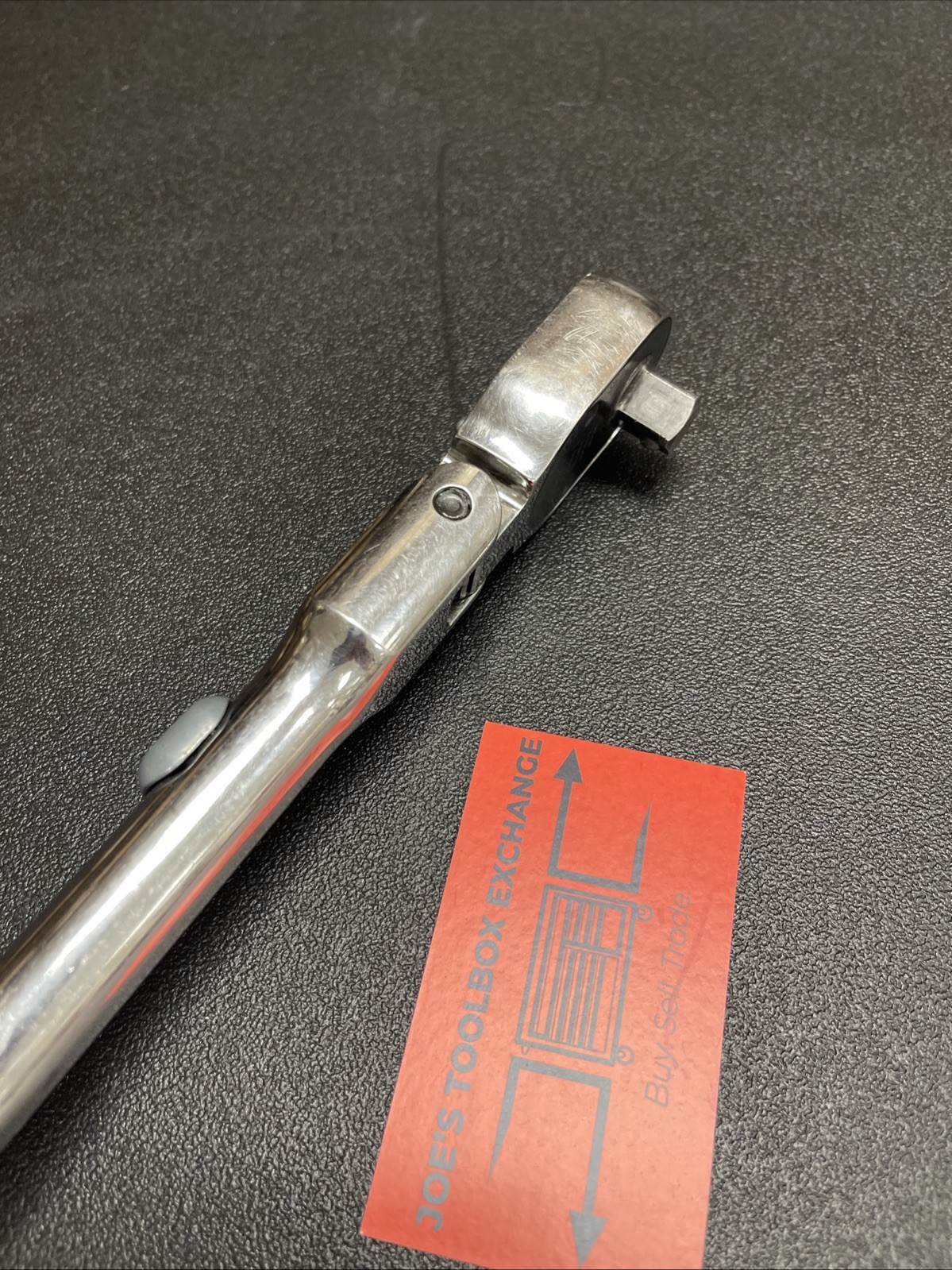 Snap On Tools used SHX80B 1/2″ Drive Soft Grip Handle Locking Flex Head