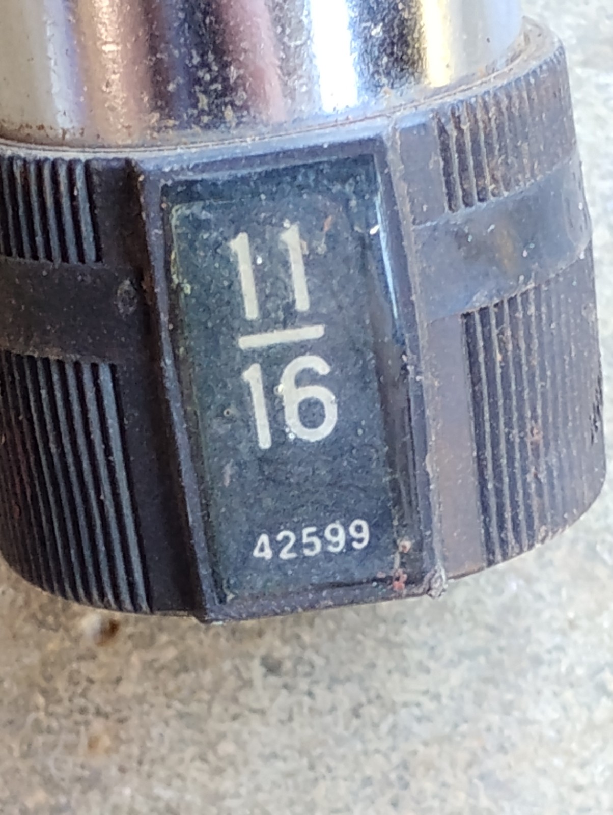 Craftsman 1/2″ Drive Easy Grip 6pt Deep 11/16″ Socket 42599 USA