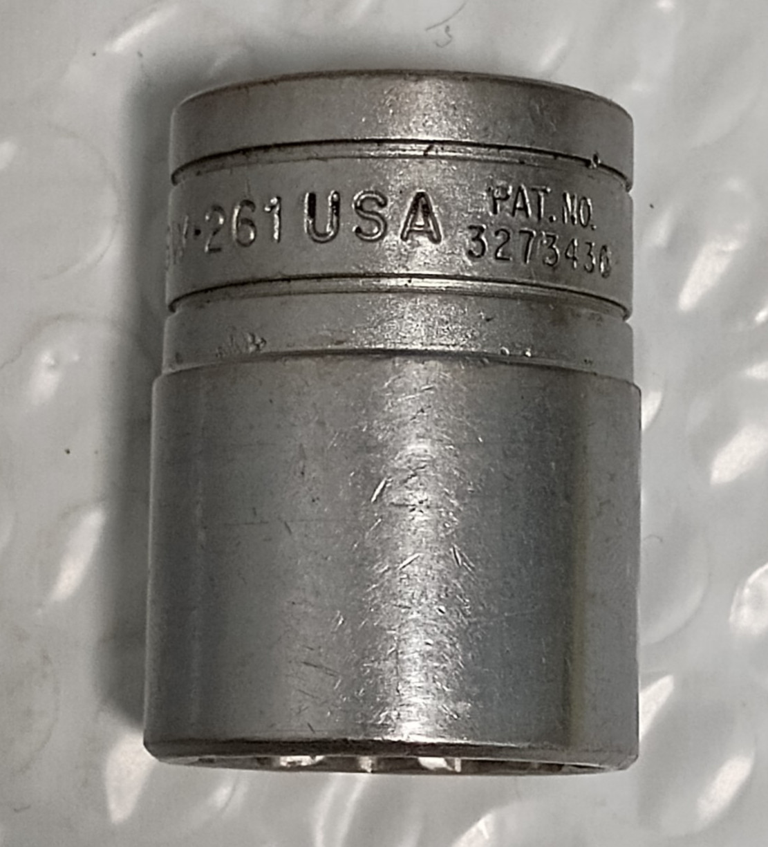 SNAP ON SW261, 1/2″ DRIVE, 13/16″ SOCKET, SHALLOW, 12 POINT.