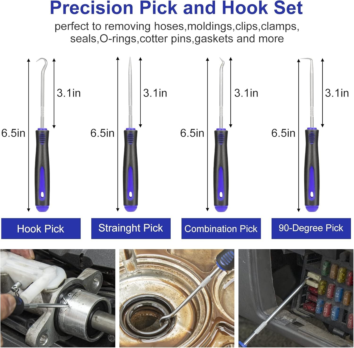 Complete 250-Piece Auto Repair Tool Set: Trim Removal, Clips & Pliers Included