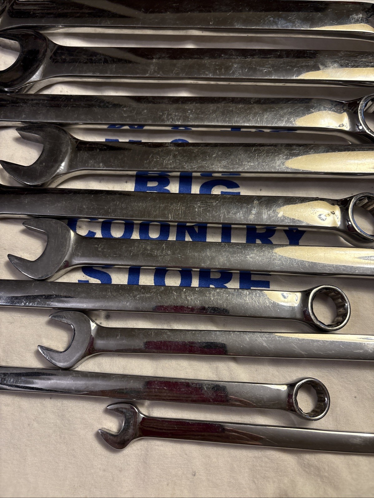 Blue Point 10pc 12pt SAE Combination Wrench Set 3/8″-1″ – NO 7/16″