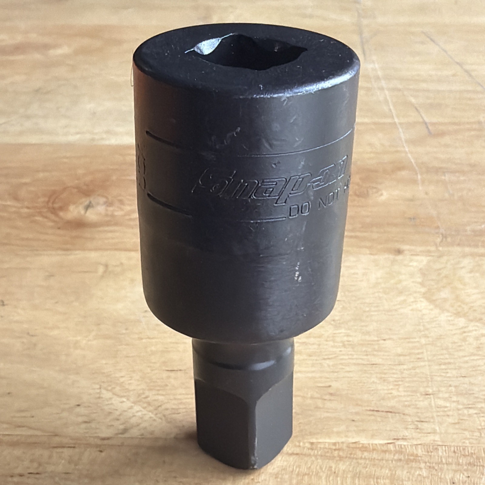 Snap On Universal Joint Swivel Impact Socket Adapter 1/2 Drive Lock Button IP80D