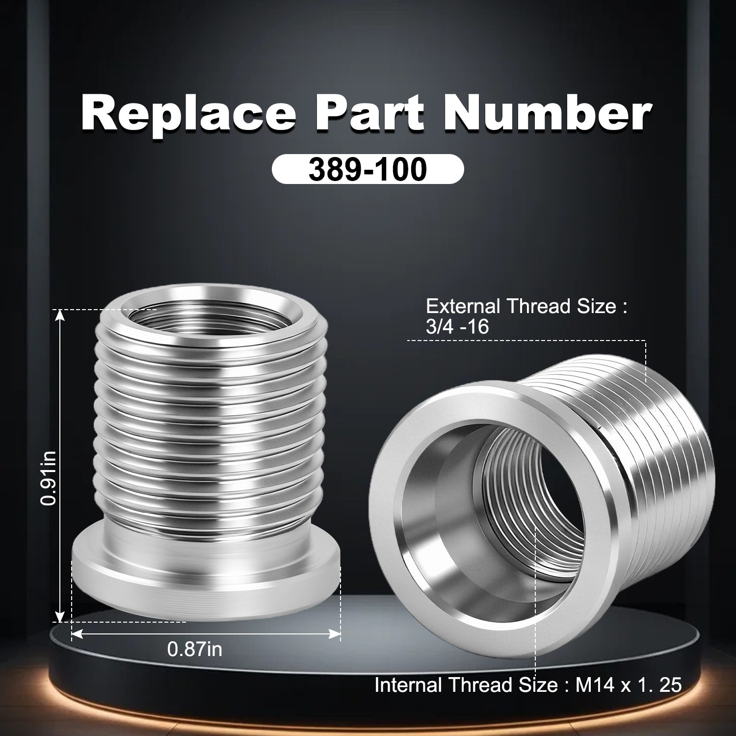 10x Replacement Spark Plug Port Insert Fit for Ford Triton 4.6L 5.4L 6.8L