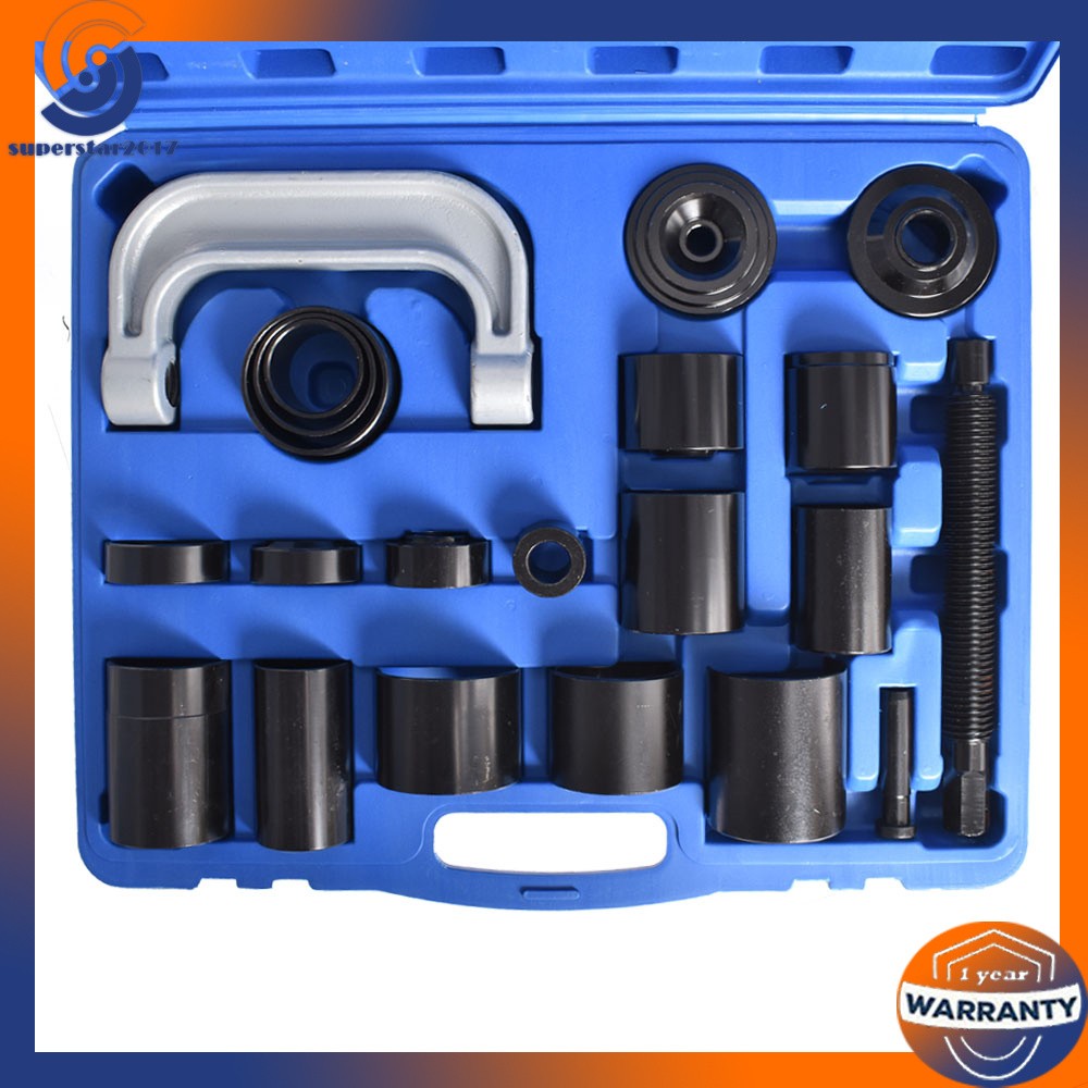 21pcs Ball Joint Press Tool Kit Heavy Duty Carbon Steel Automotive Repair Set