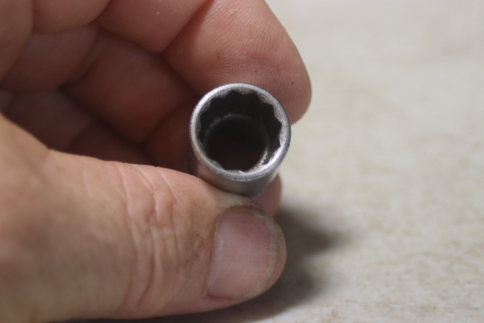 Snap On F-161 3/8 Inch Drive 1/2 12 Point Socket