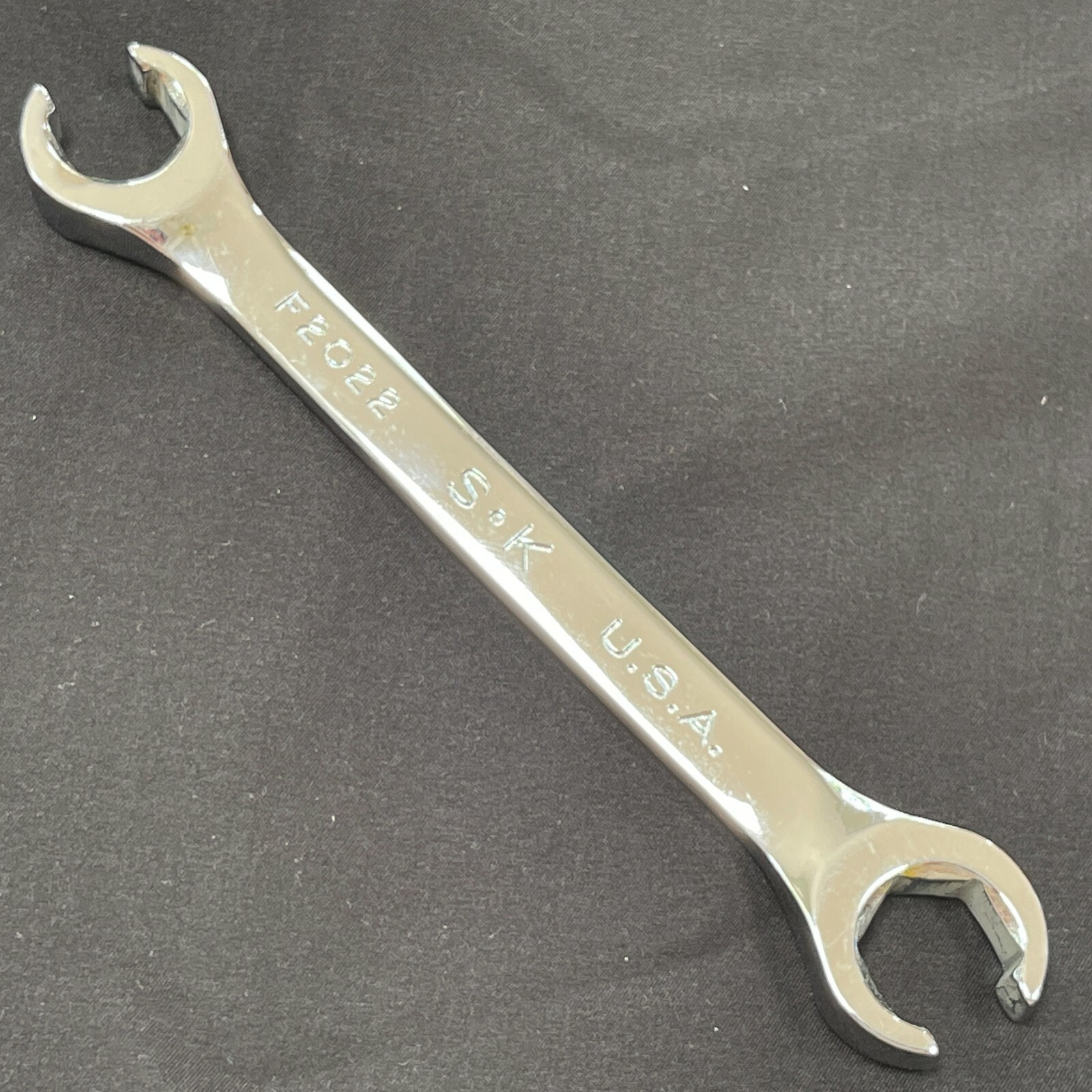 SK F2022 FLARE NUT LINE WRENCH 6 POINT 5/8″ – 11/16″ Made in USA S-K F2022 NOS