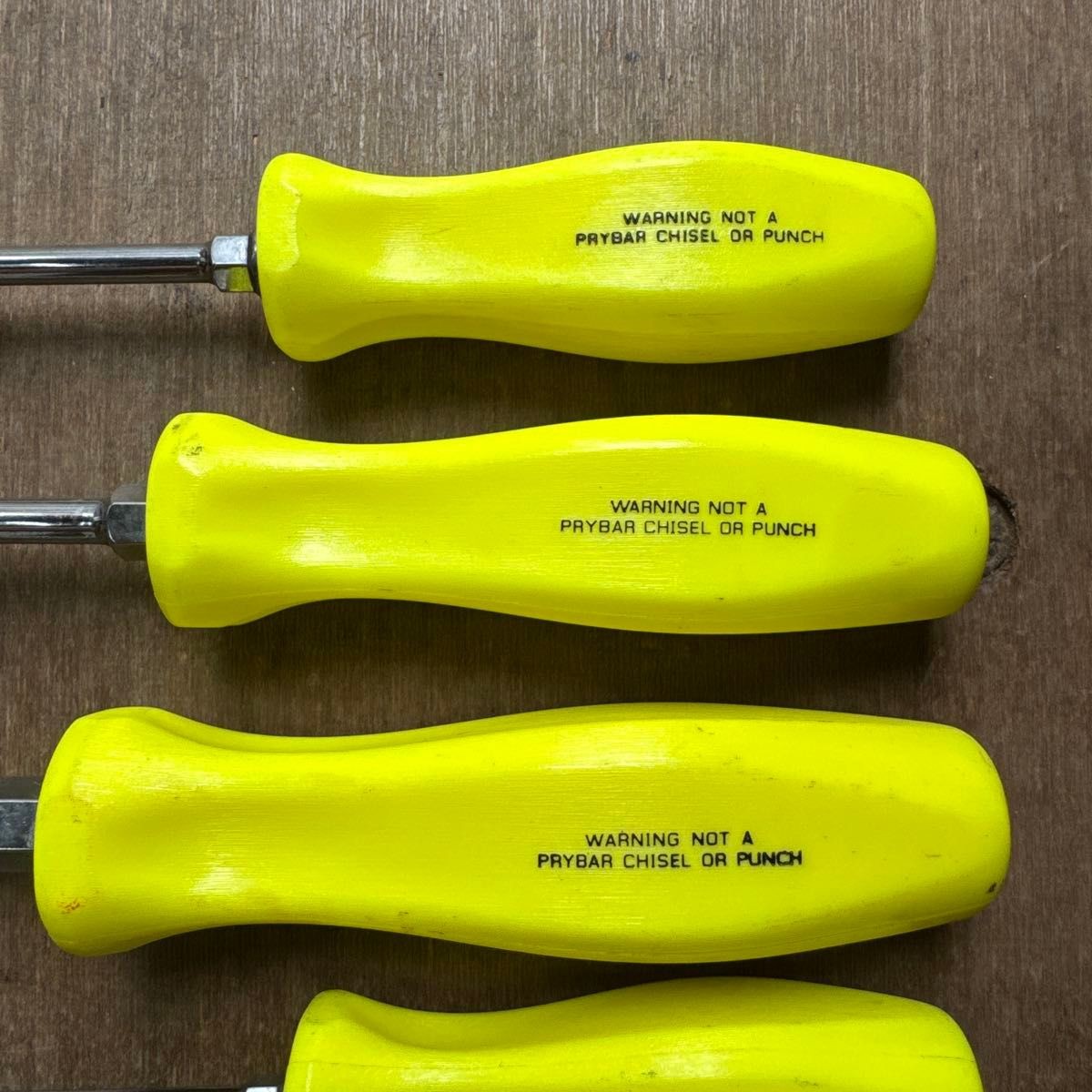 Snap-on Screwdriver set of 6 SDD2A SDD4A SDD6A SDDP3IIRA SDDP421RA SDOP631RA