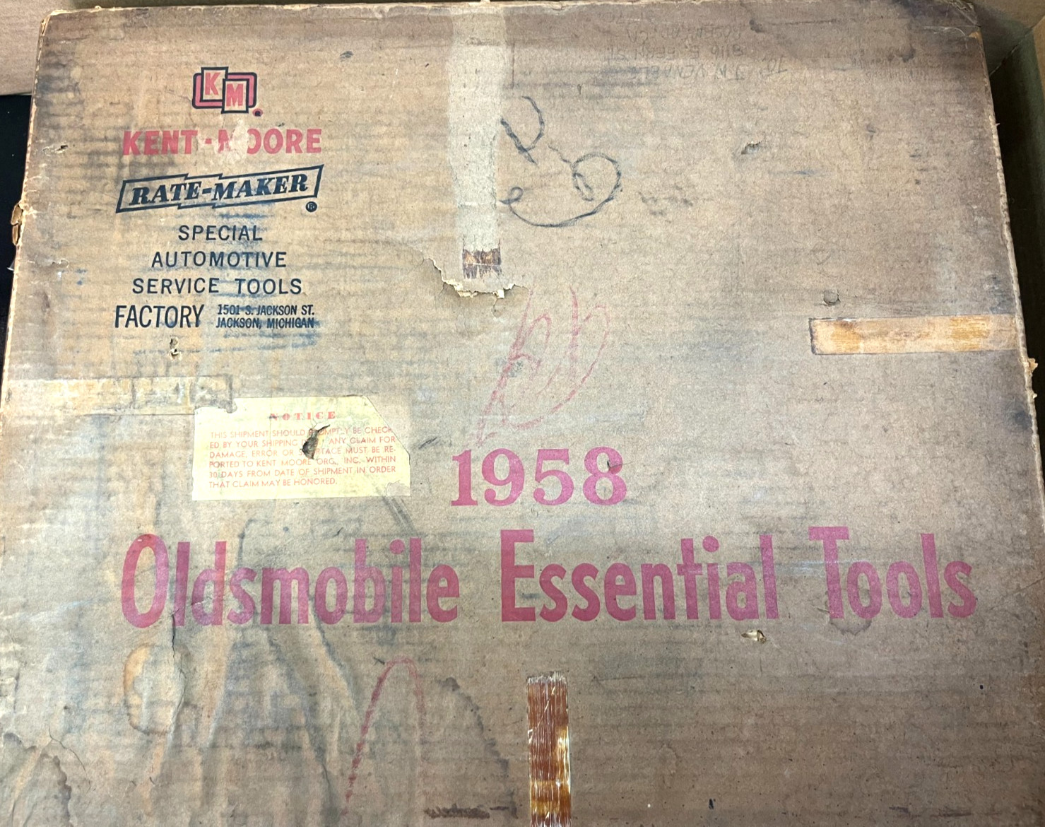 1958 Oldsmobile Kent-Moore Specialty Automotive Tool Kit