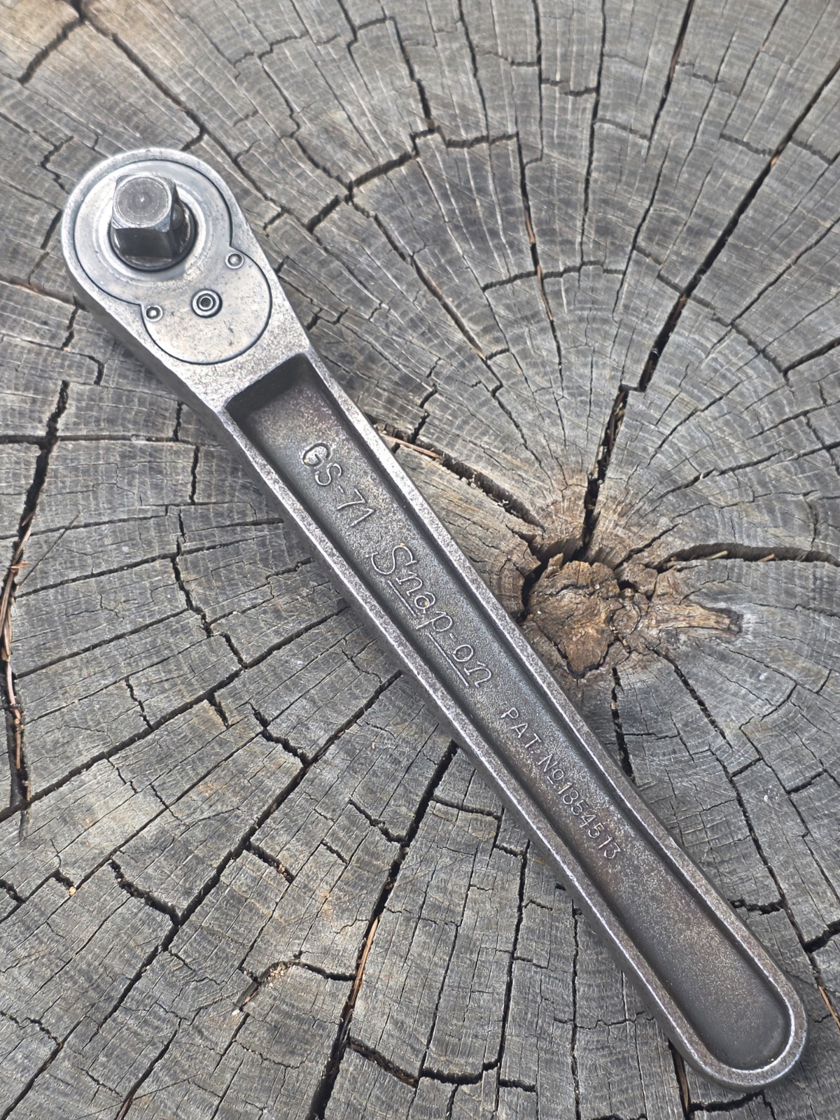 Snap-on USA 1/2″ Drive Ratchet No GS-71, Northern Pacific Railroad Stamped