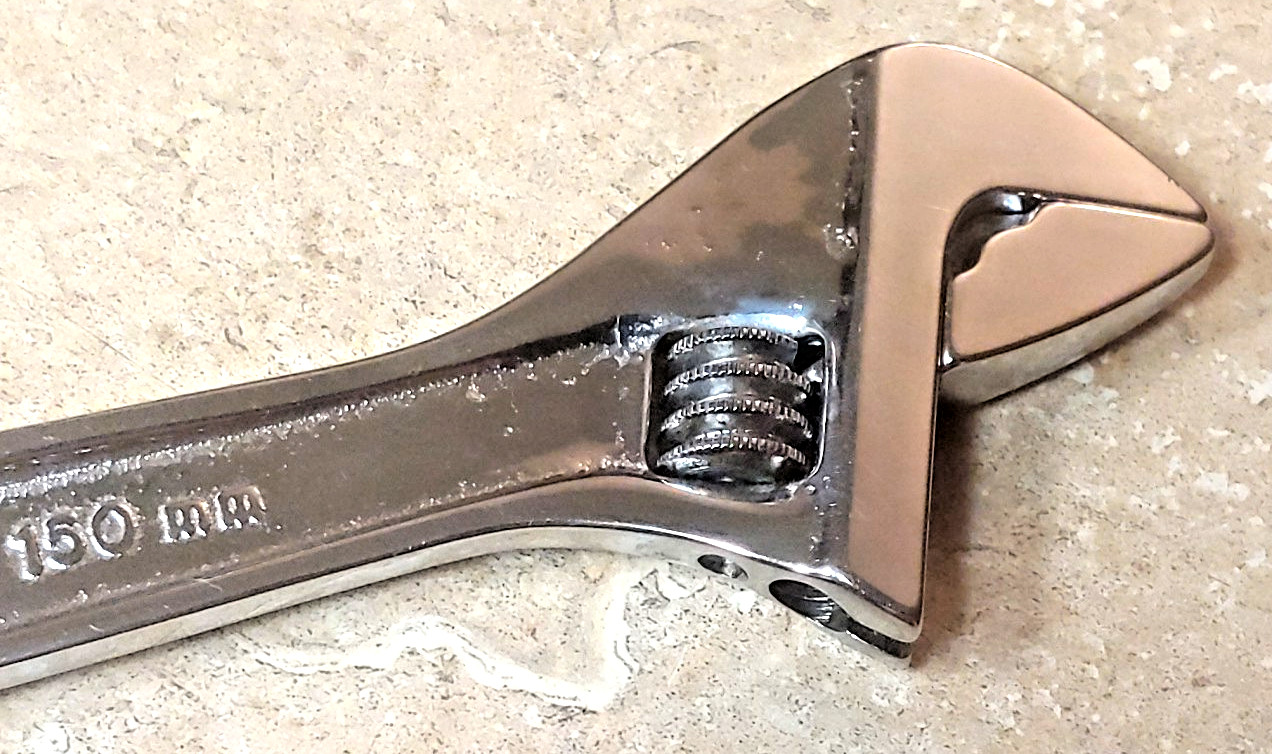 Snap-on AD6 Adjustable Wrench 6”/150 mm, VG Pristine Condition Made in USA