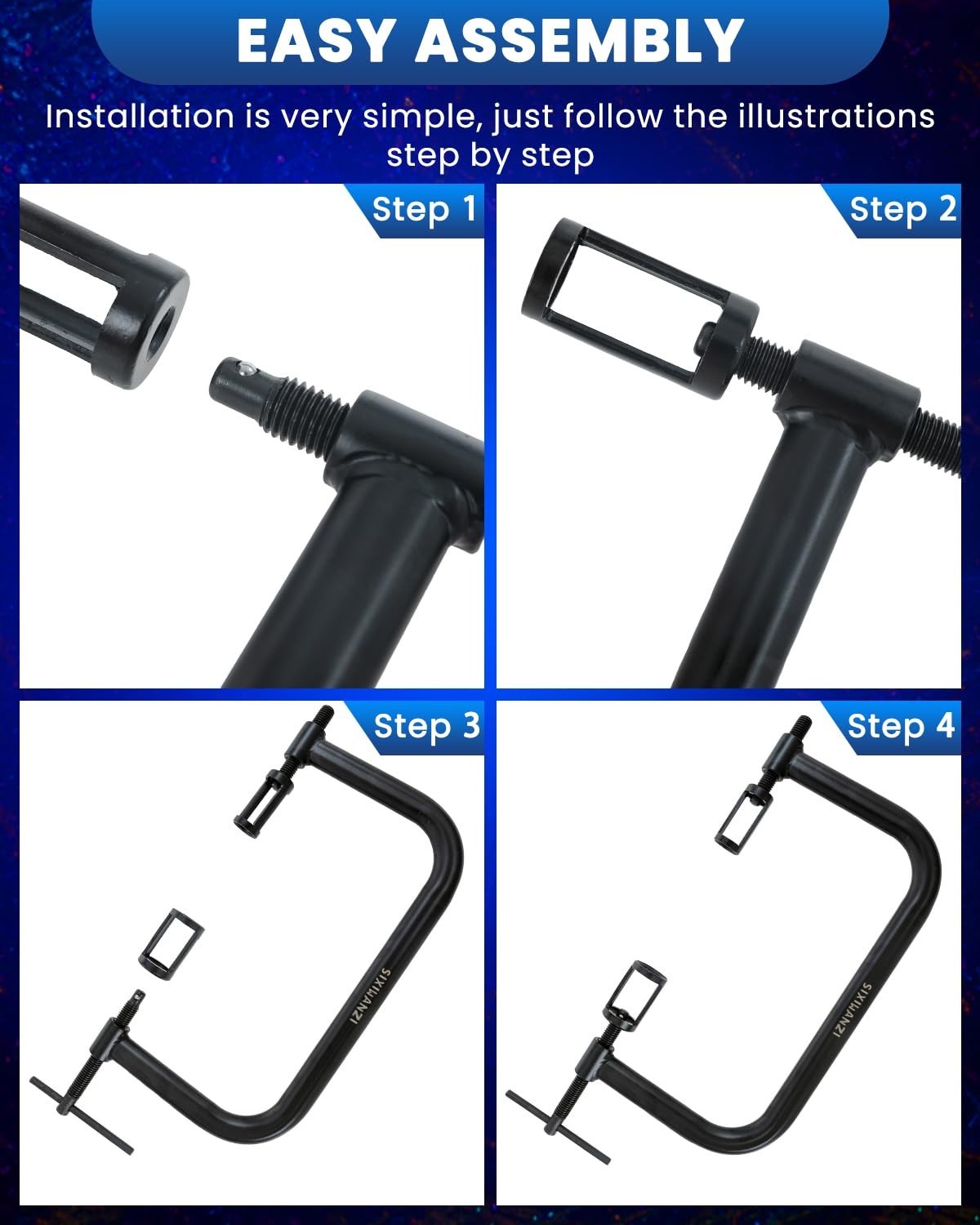 12pcs Valve Spring Compressor & Lapping Tool Set for Car, Motorcycle, ATV, Engin
