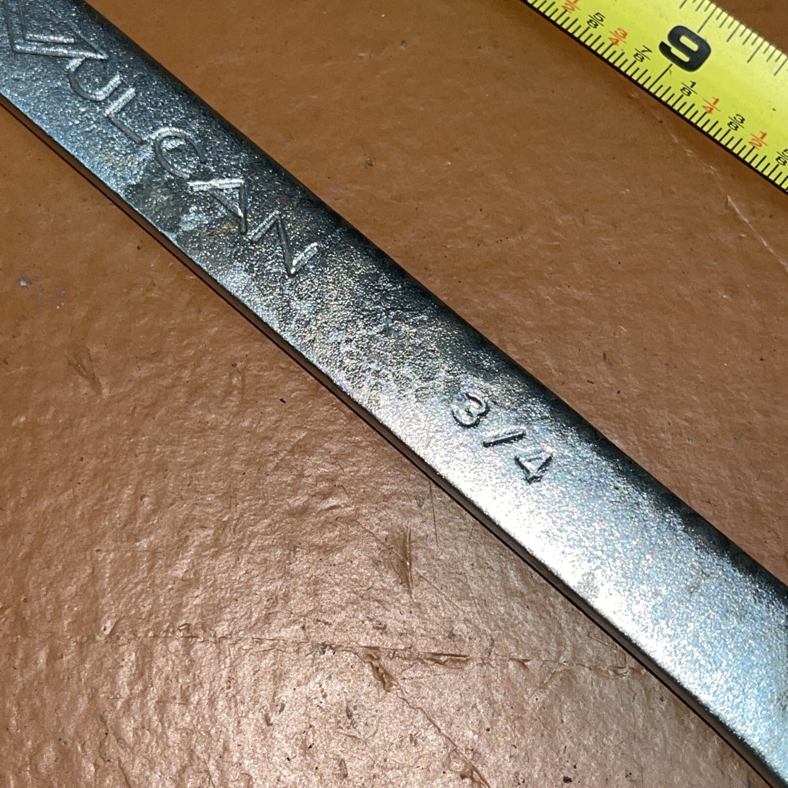 Vulcan USA XOE824 3/4 In SAE 6 Point Combination Wrench Vintage