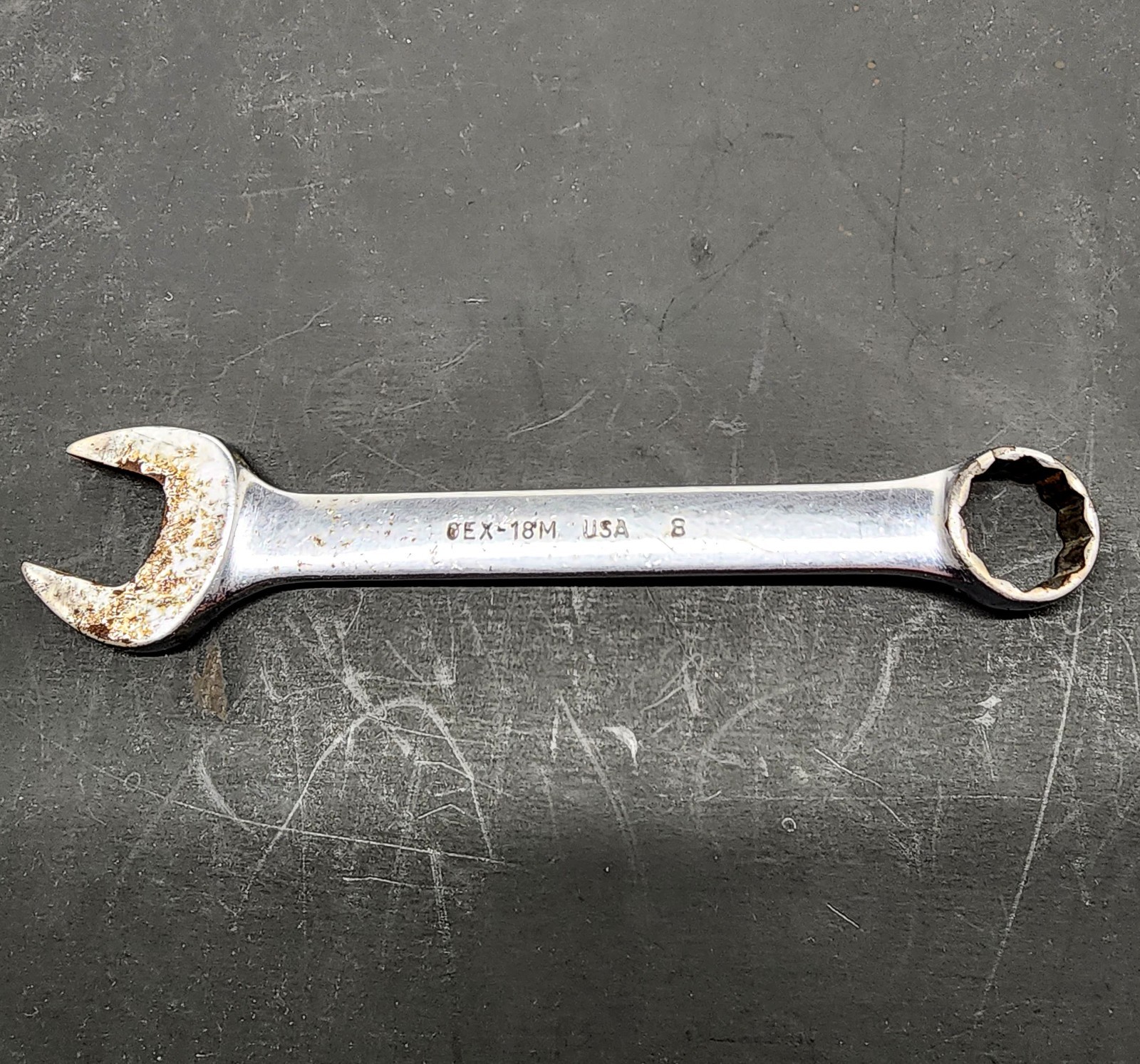 Snap On Vintage Metric Combination Wrench Lot. 9 Pieces 1958/59 1967