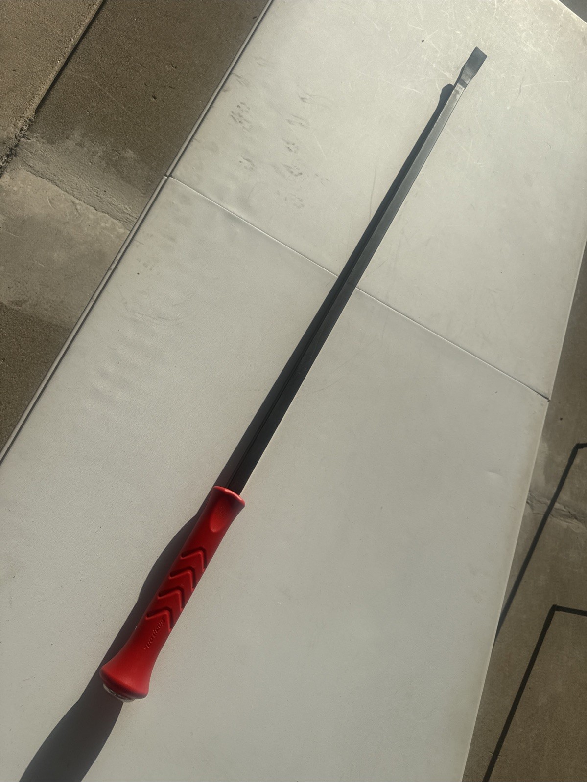 For Snap On Tools Red New SPBH48A Prybar 48 Inch Long Flare End