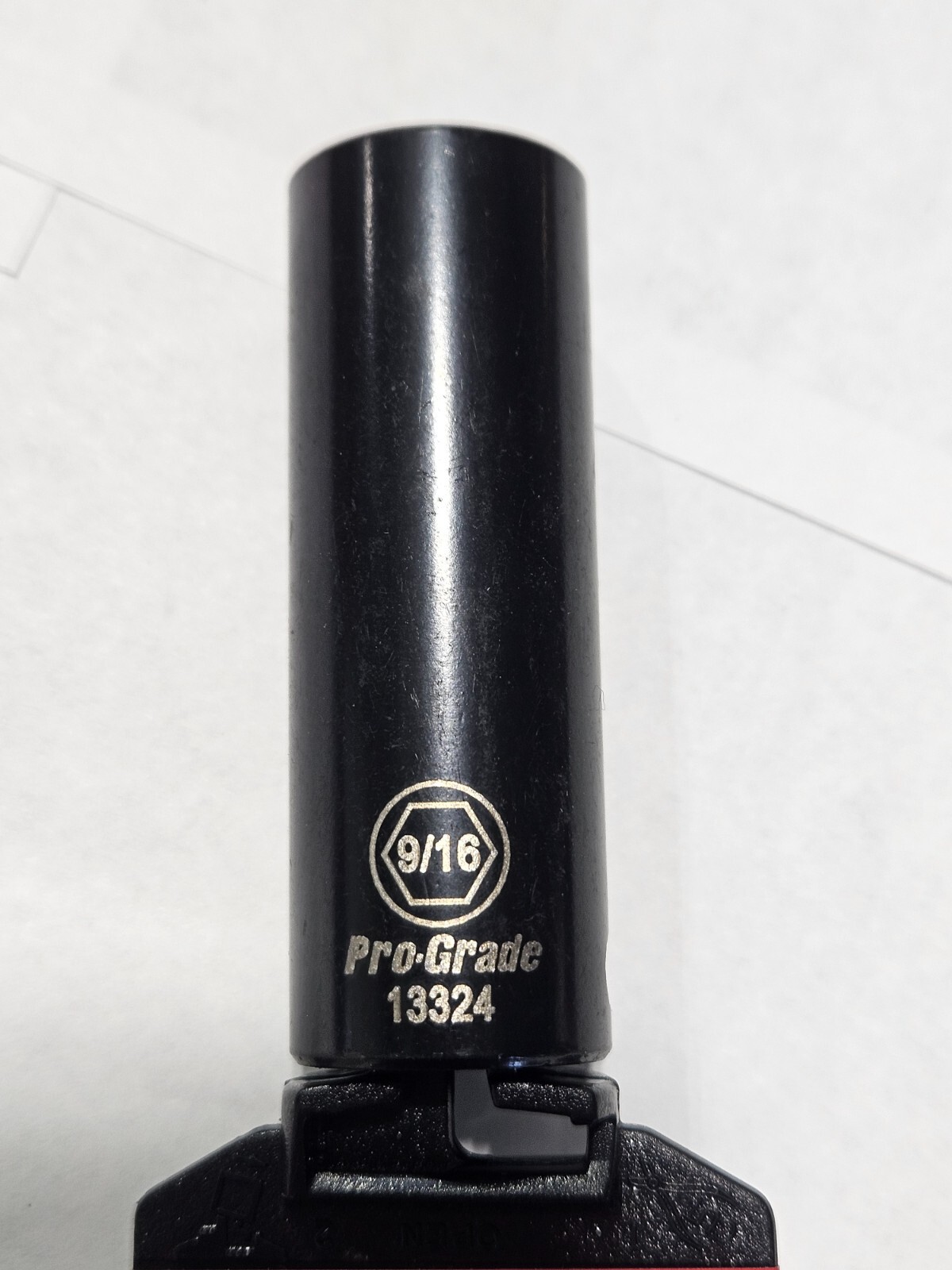 9/16″ Deep Impact Socket, 6 Point, 3/8″ Drive, Pro-Grade 13324 9/16in SAE 6PT DR