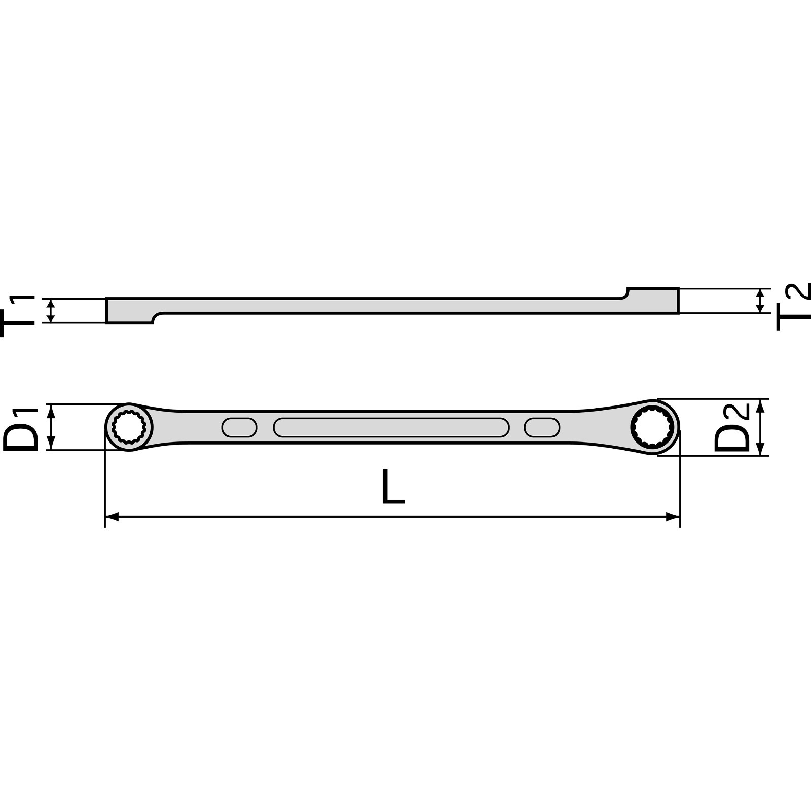 Tone M05 Extra-long Double Box Wrench Series | Made in Japan