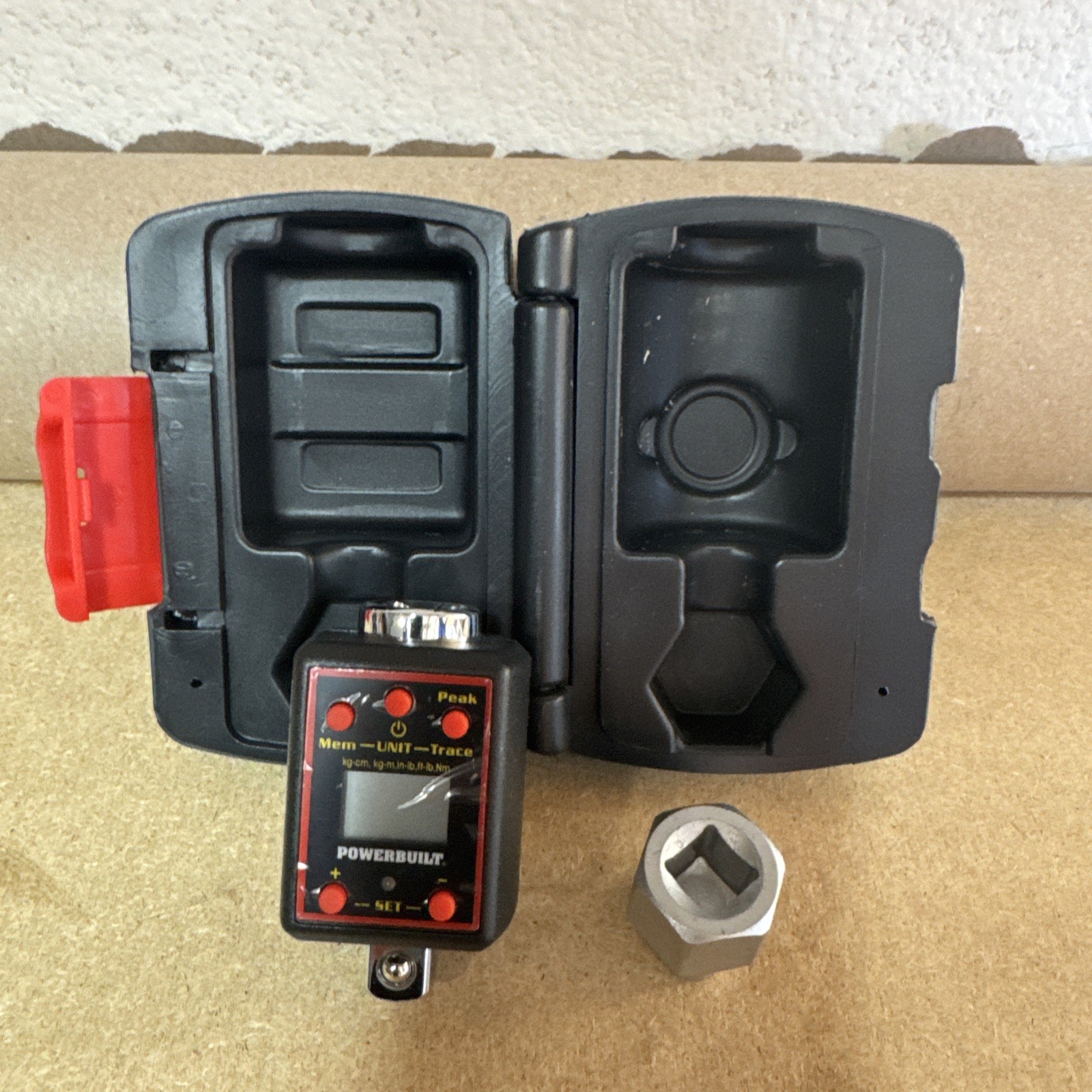 Powerbuilt 1/2 IN. DR. DIGITAL TORQUE SOCKET ADAPTER