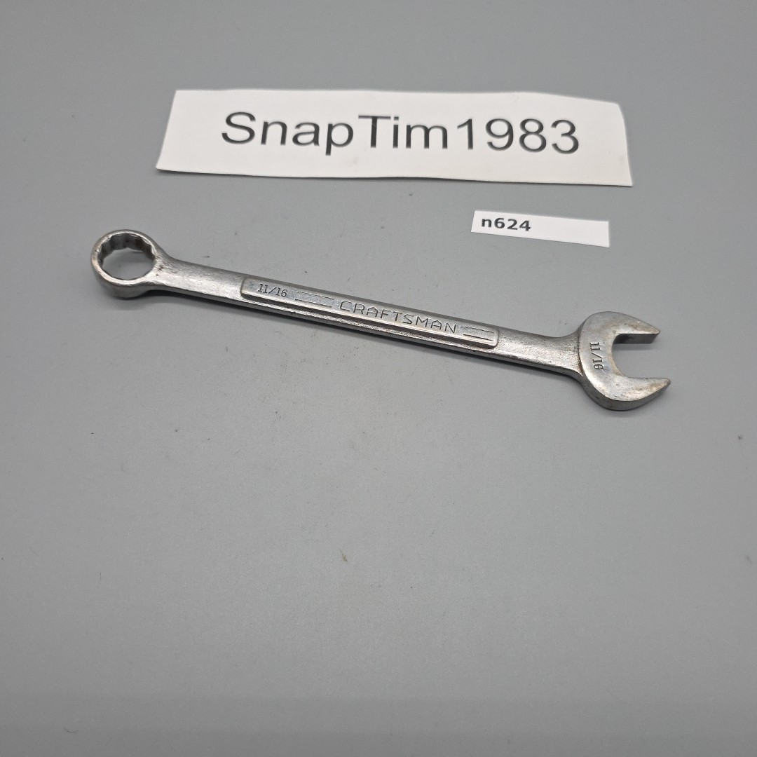 Craftsman Tools 11/16in. Combination Wrench USA =V=