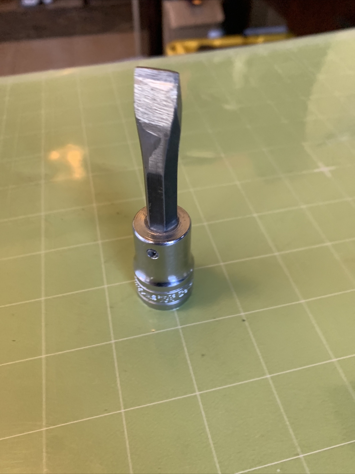 VINTAGE SNAP ON 1/2″ DRIVE FLAT TIP SOCKET DRIVER SW-284A Tip sharpened