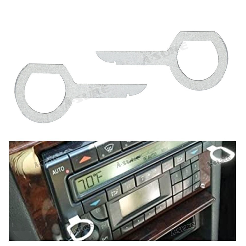 12 PCS CAR RADIO DOOR CLIP PANEL TRIM DASHBOARD AUDIO REMOVAL PRY TOOL KEY KIT