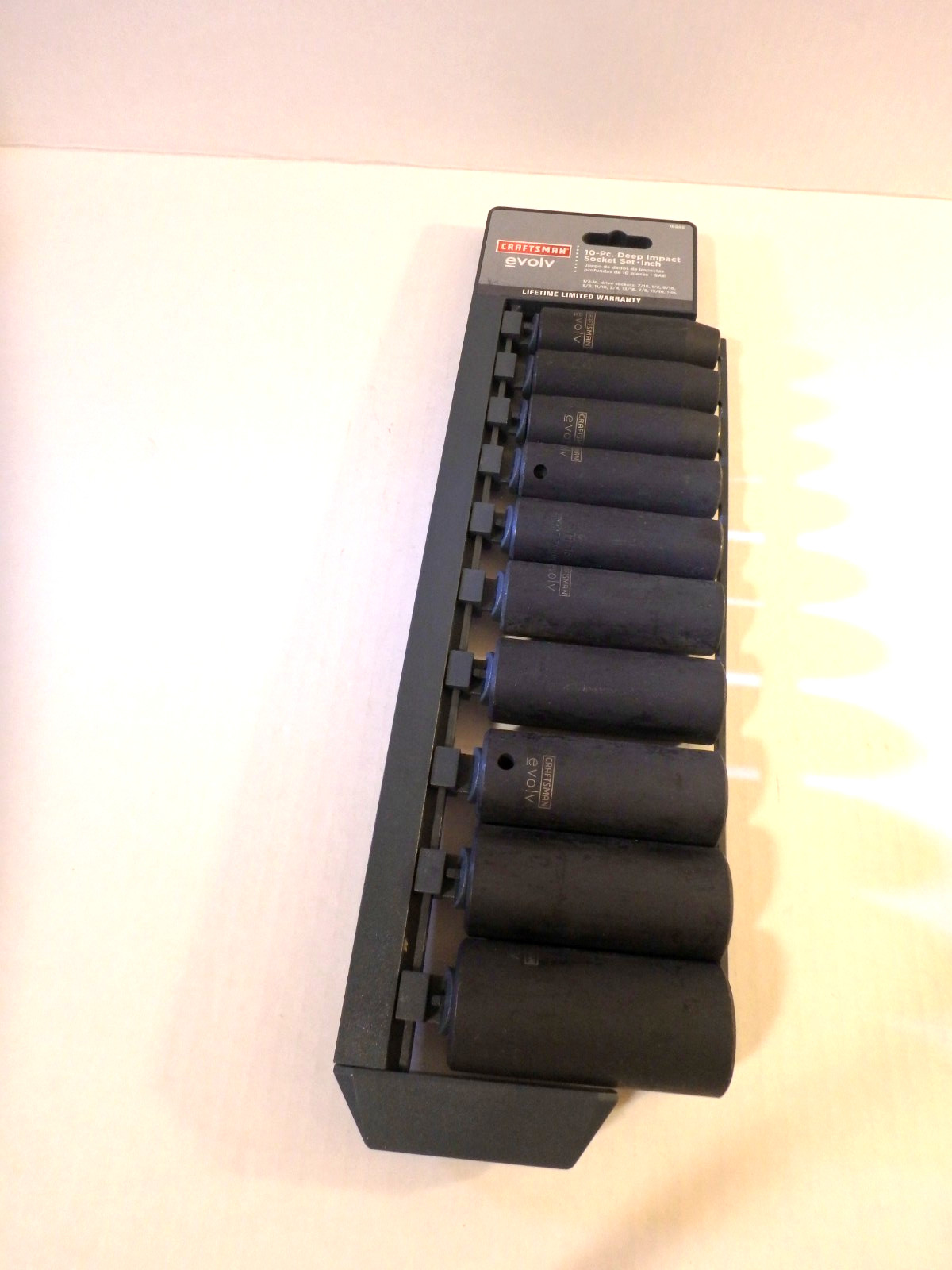 Craftsman Impact Socket 10pc Deep Set Inch dr SAE #16886