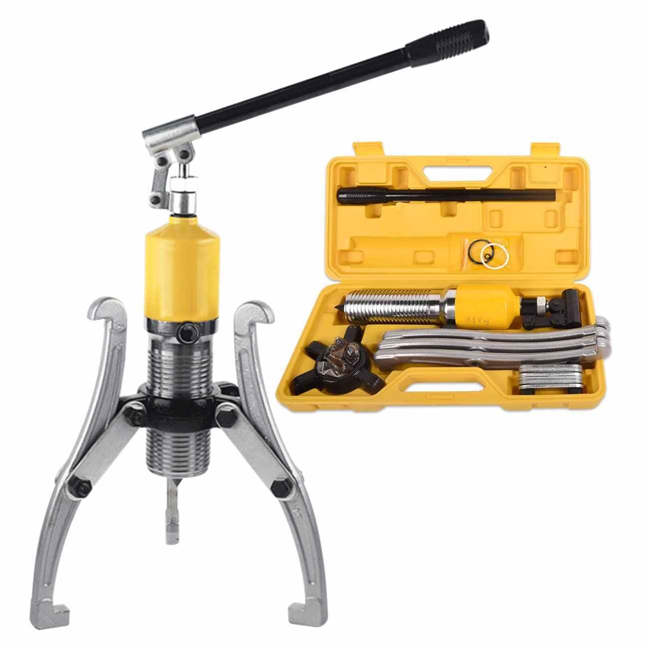 2/3-Jaw 15T Hydraulic Gear Puller Set Wheel Bearing Pulling Separator Tool