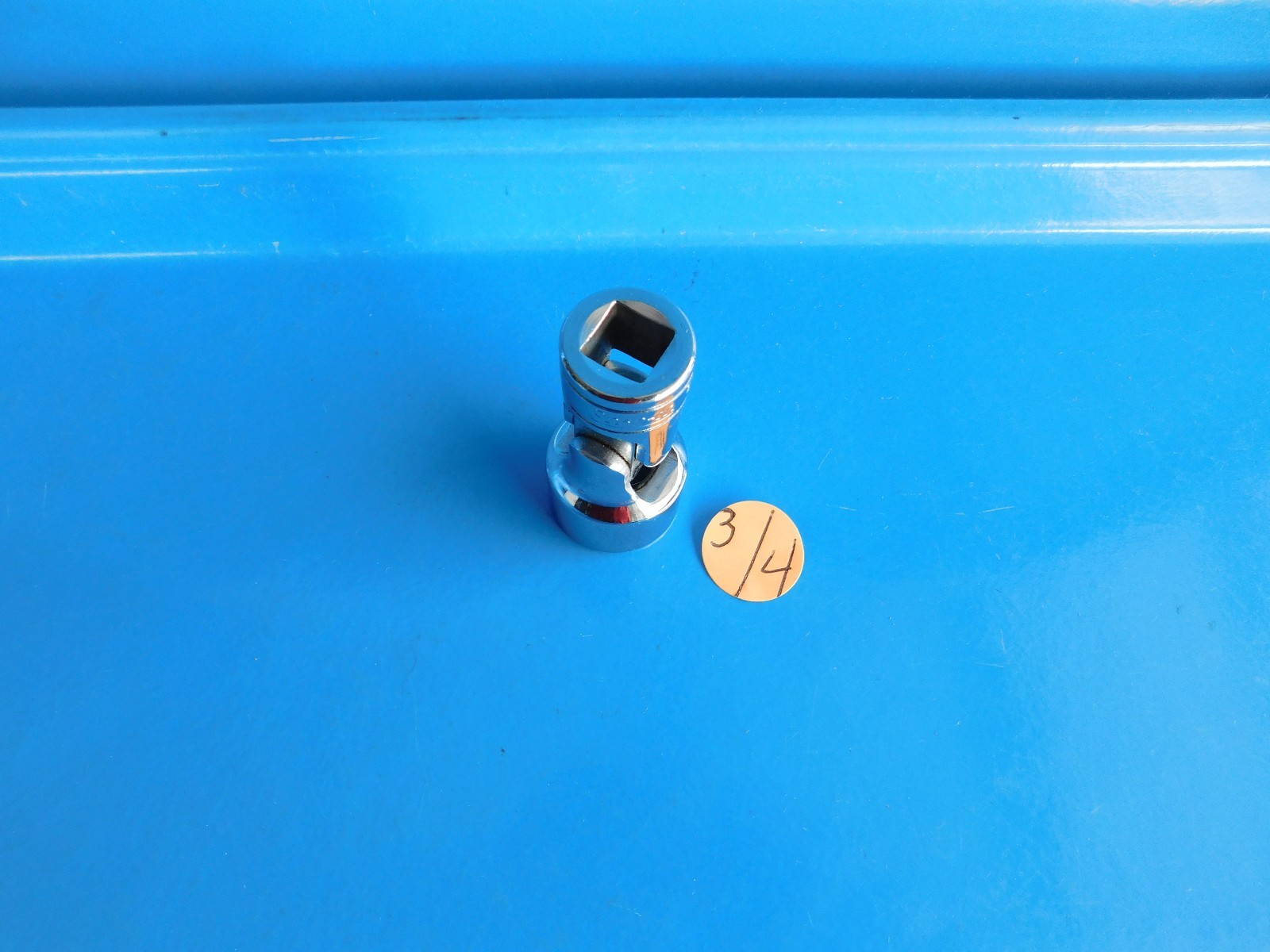 USED, SNAP ON » 3/4 IN. » 3/8 DR. CHROME UNIVERSAL SOCKET, PART #FS24
