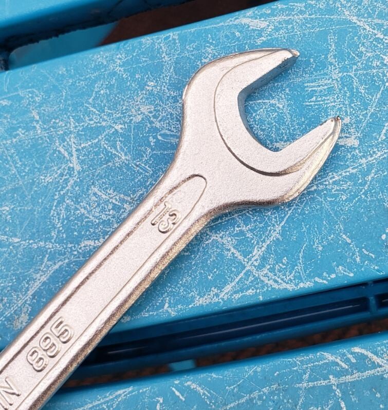 UNIOR 112-13×17 Double Open End Wrench 13mm 17mm Slovenia