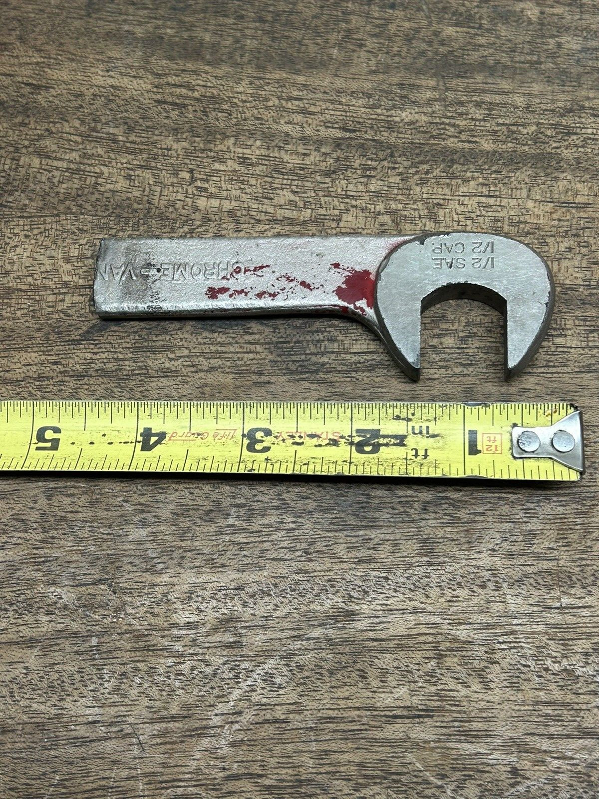 Vintage Handmade Specialty Wrench Made In USA ~ Rare