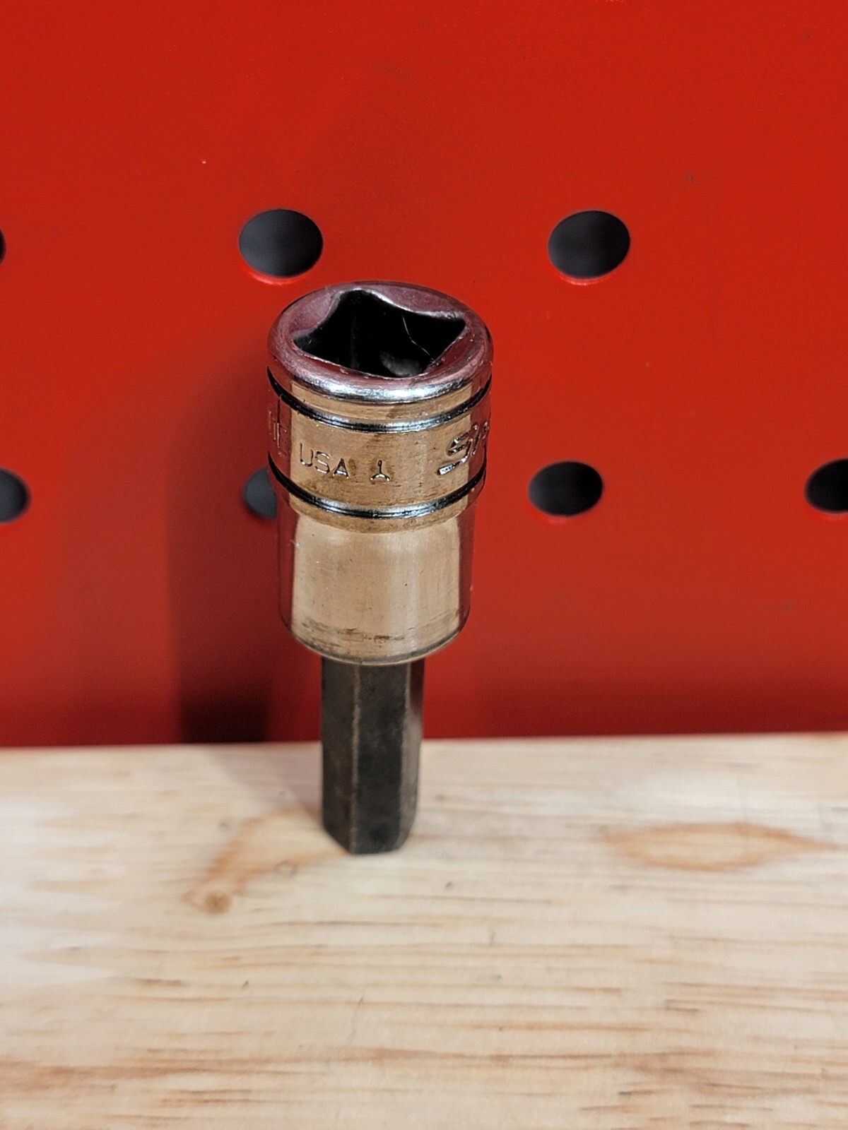 Snap-on Tools FA10E 5/16″ SAE 3/8” Drive Hex Bit Allen Socket Driver USA