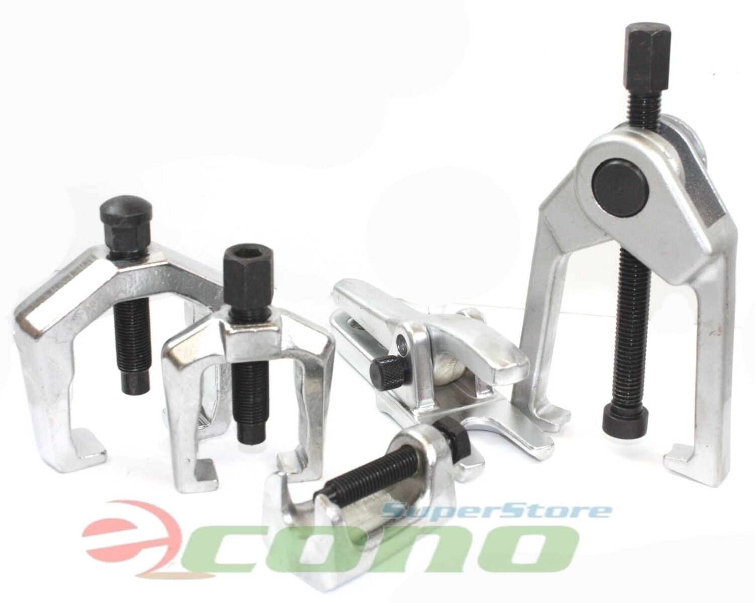 5PC Pitman Arm Tie Rod End Ball Joint Separator Remove Inner Bearing Race Puller