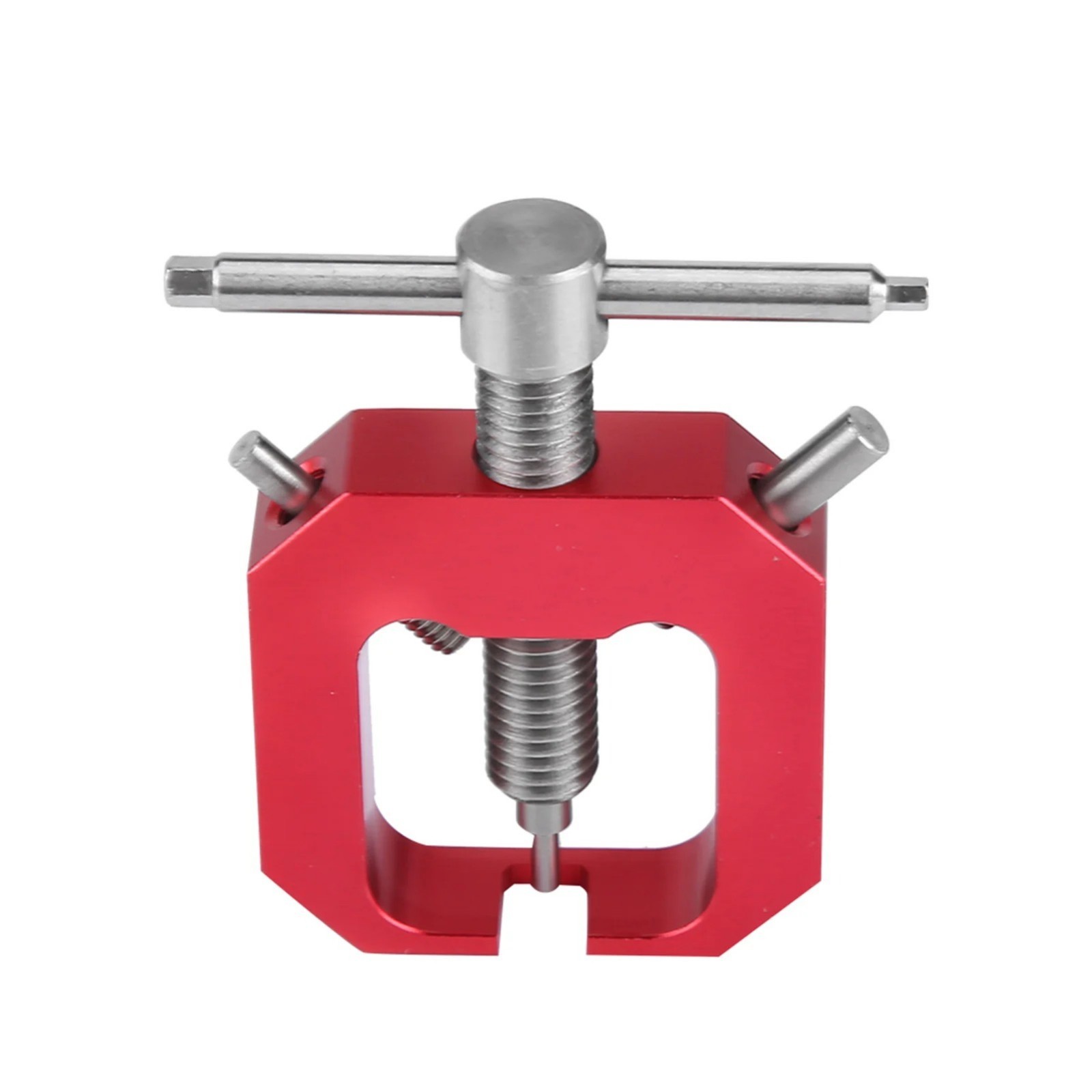ZLXHDL Mini Gear Pullers, RC Pinion Bearing Puller 1.6×1.5×0.4inch, Red