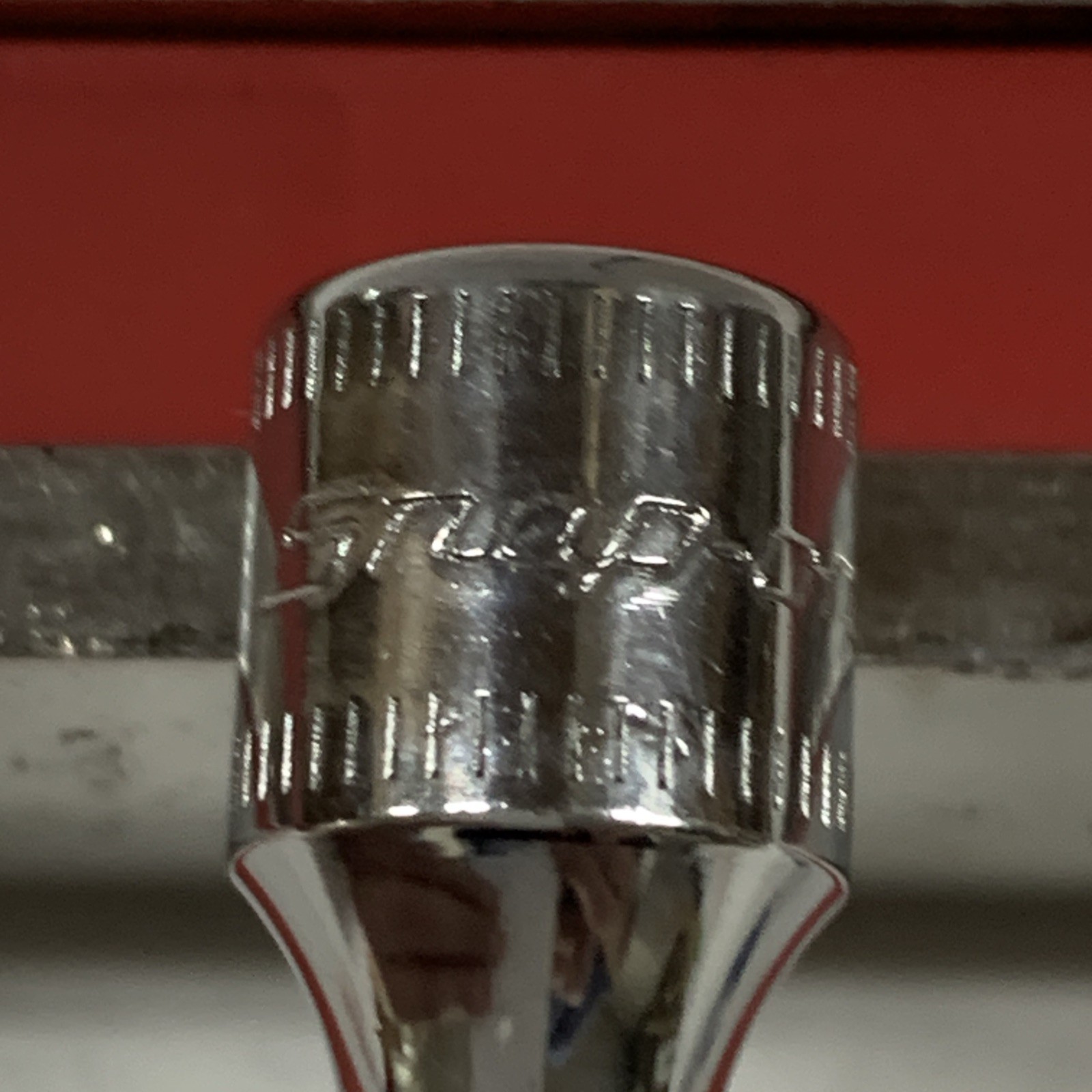 Snap On Tools TMM4 USA 1/4″ Drive 4mm METRIC 6pt Shallow Chrome Socket NEW