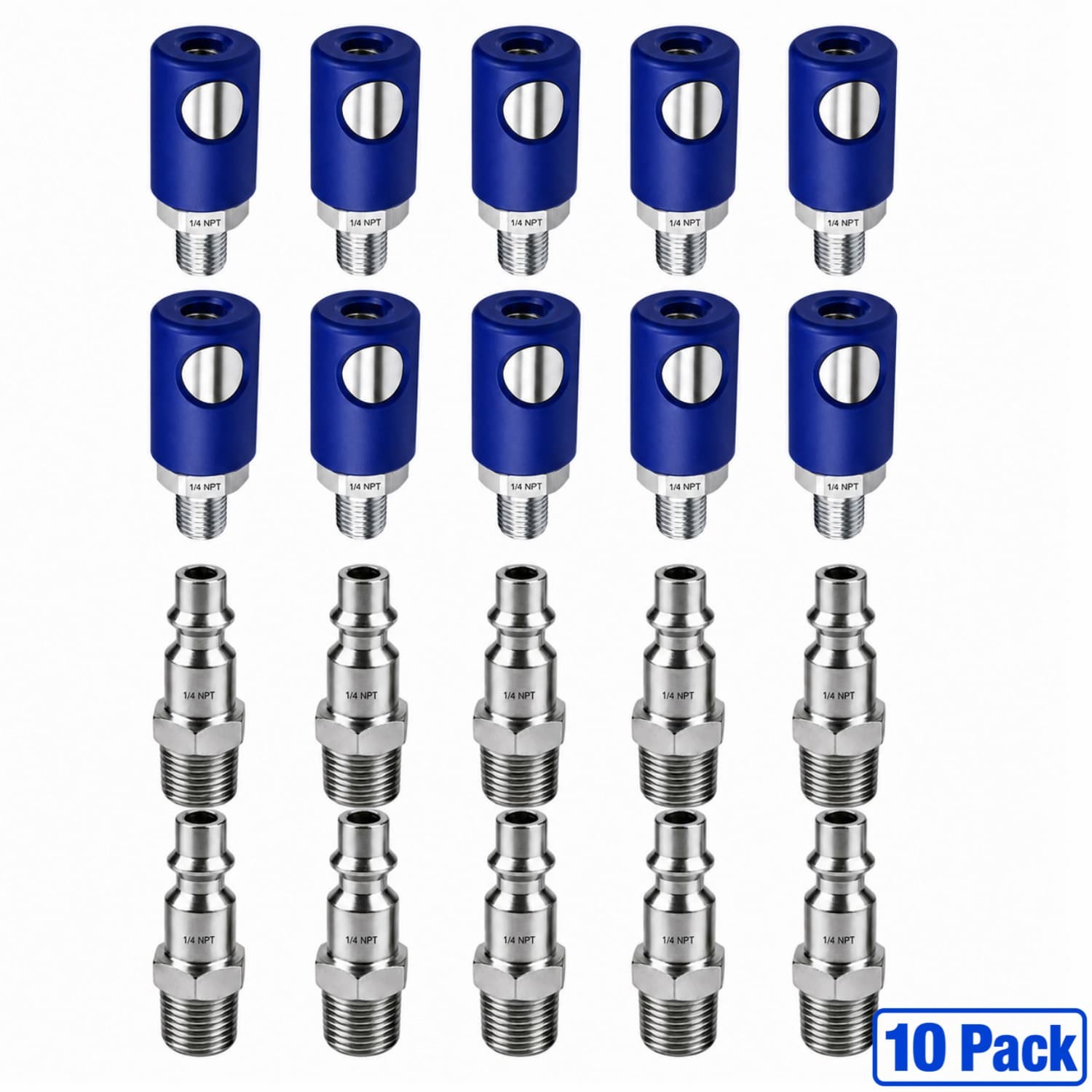 Prevost IRC061251 Coupler 1/4 » Male NPT M-Style QTY 10