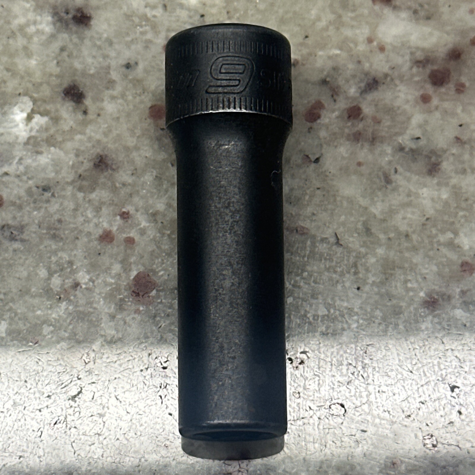 SNAP ON SIMFM9A 9MM 3/8″ DRIVE METRIC 6 POINT DEEP IMPACT SOCKET SIMFM 9 MM USED