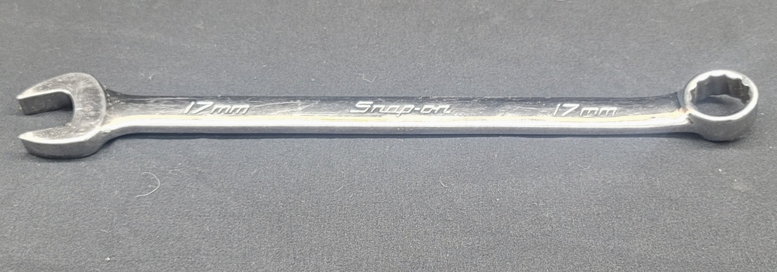 Snap On Tools USA Metric OEXM170B 17mm Chrome Combination Wrench 12 Point