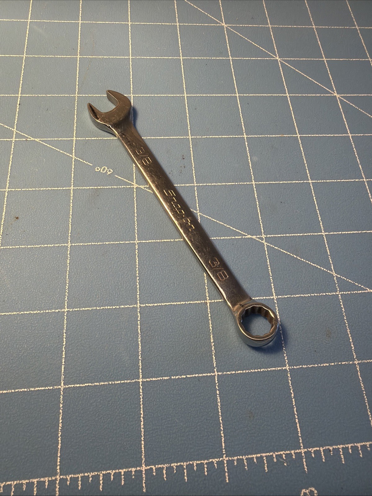Snap-on Tools 3/8″ SAE 12 Pt Short Length Chrome Combo Wrench OEX120B USA