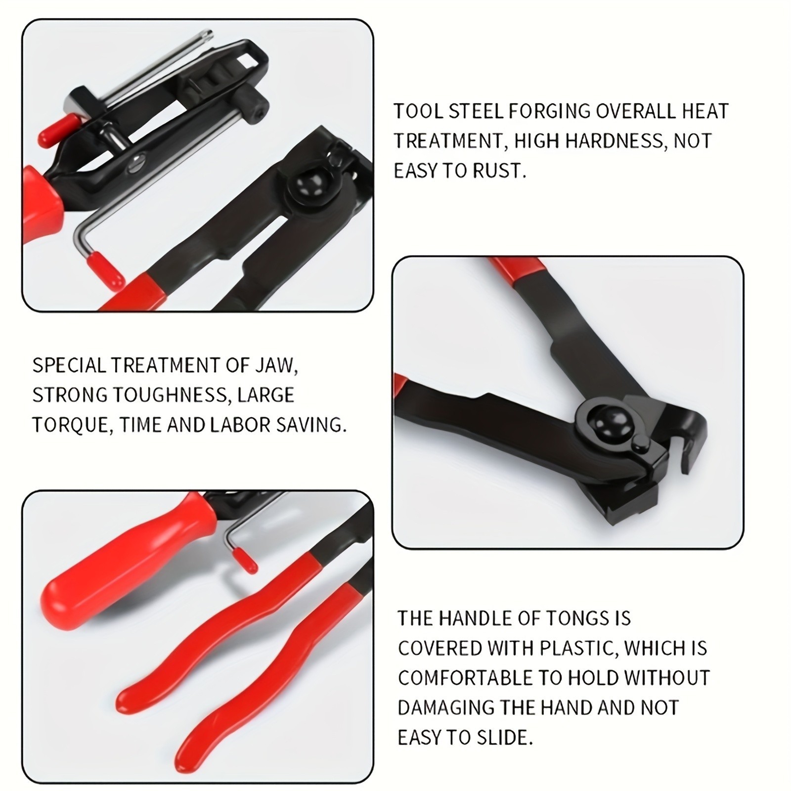Car Dust Boot Clamp Tool – Pliers & Installer for CV Joint Boot Clamp Repair