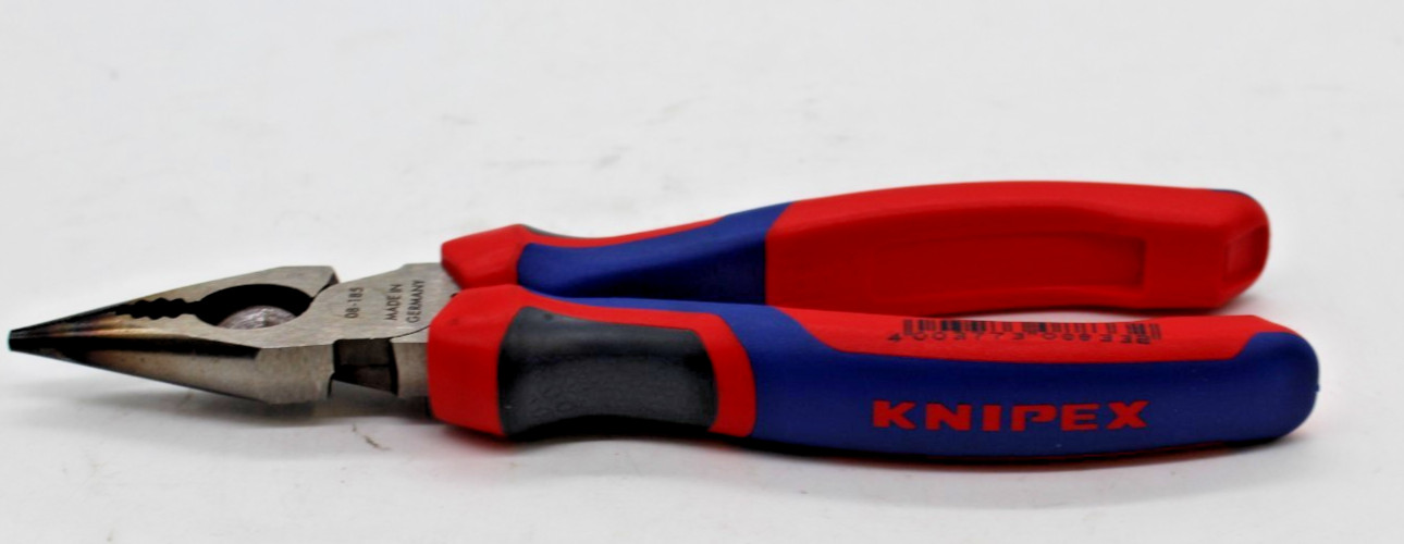 Knipex 08 22 185, 7-1/2″ Combination Needle Nose Pliers