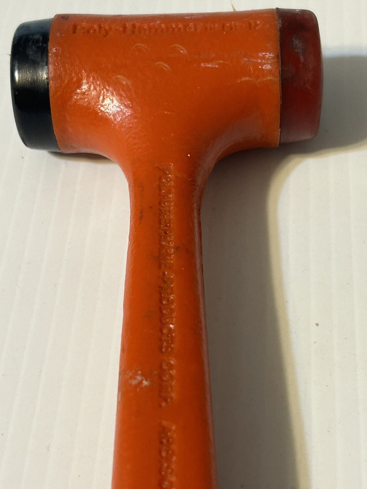 POLY-HAMMER PH-12 POLYURETHANE PRODUCTS CORP. Dead Blow Hammer 12oz Dual Face.
