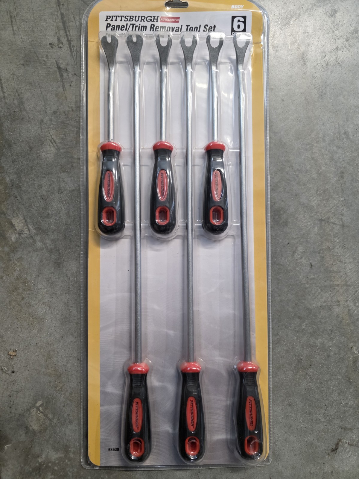 Pittsburgh 6pc Panel/Trim Removal Tool Set – #63639