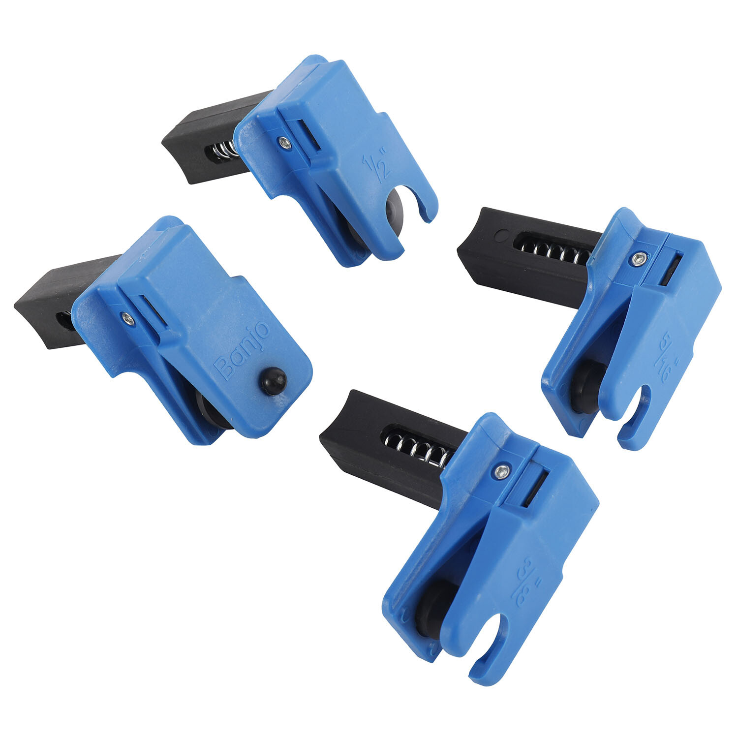 Auto Steel Line Stopper Kit Spring Load Fluid Stopper Clamps 3/8» 5/16», 1/2”