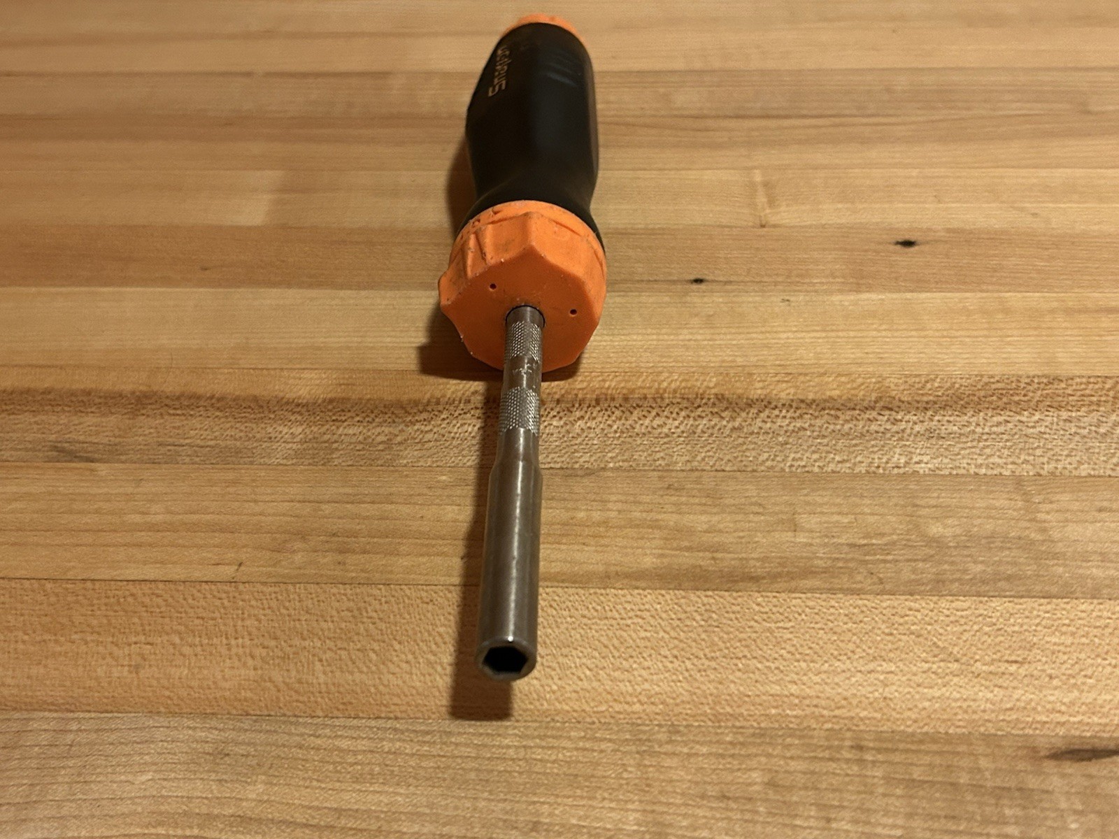 Snap-on Tools | SGDMRC44BO Orange Soft Grip Ratcheting Magnetic Screwdriver